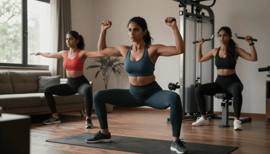 Home Workout vs Gym Workout Core Differences