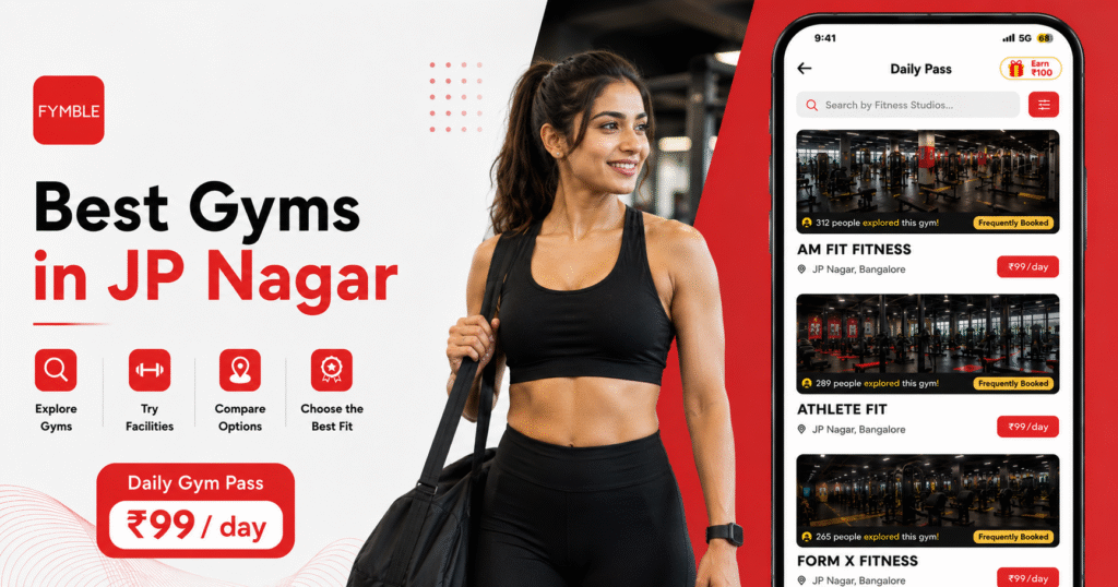 Best gyms in JP nagar